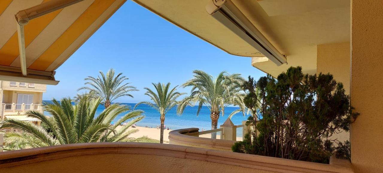 Estupendo Apartamento En Primera Linea De Playa Y Con Vistas Al Mar Dénia Exterior foto